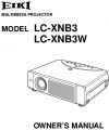 Icon of LC-XNB3 Owners Manual